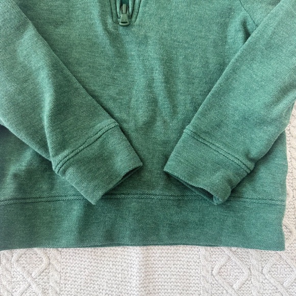 Vineyard Vines Forest Green Quarter-Zip Pullover - Picture 3 of 7